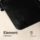 Rosso Element Samsung Galaxy S26 Hoesje Book Case Wallet Zwart afbeelding 19