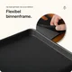 Rosso Element Samsung Galaxy S26 Hoesje Book Case Wallet Zwart afbeelding 7