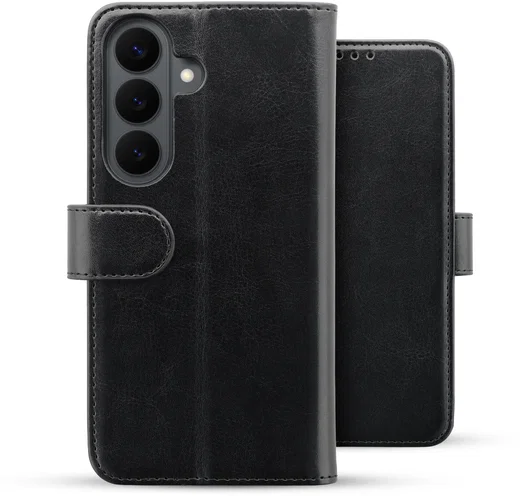 Rosso Element Samsung Galaxy S26 Hoesje Book Case Wallet Zwart afbeelding 2