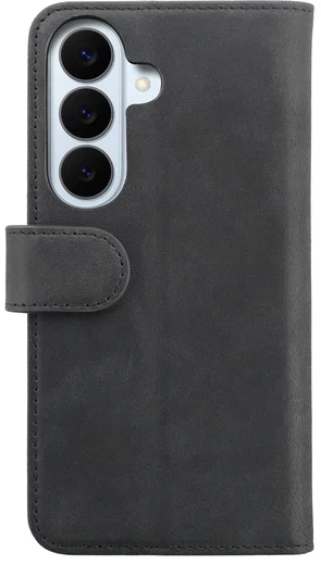 Rosso Deluxe Samsung Galaxy S26 Hoesje Echt Leer Book Case Zwart afbeelding 14