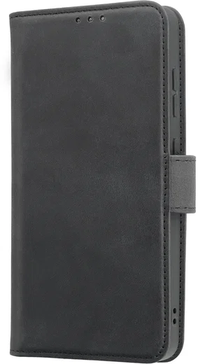 Rosso Deluxe Samsung Galaxy S26 Hoesje Echt Leer Book Case Zwart afbeelding 16