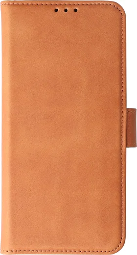 Rosso Deluxe Samsung Galaxy S26 Hoesje Echt Leer Book Case Bruin afbeelding 16