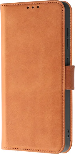 Rosso Deluxe Samsung Galaxy S26 Hoesje Echt Leer Book Case Bruin afbeelding 15
