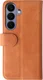 Rosso Deluxe Samsung Galaxy S26 Hoesje Echt Leer Book Case Bruin afbeelding 13