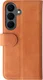 Rosso Deluxe Samsung Galaxy S26 Hoesje Echt Leer Book Case Bruin afbeelding 14