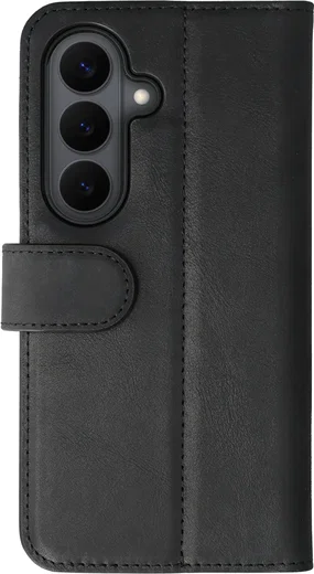Rosso Elite Samsung Galaxy S26 Hoesje met MagSafe Book Case Echt Leer Zwart afbeelding 9