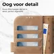 Rosso Elite Samsung Galaxy S26 Hoesje met MagSafe Book Case Echt Leer Lichtbruin afbeelding 6