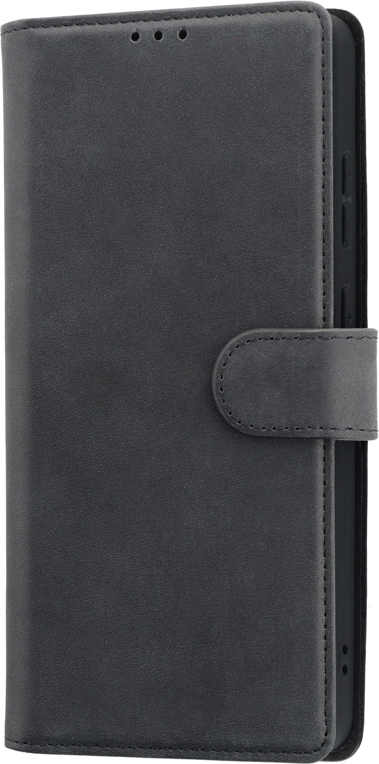 Rosso Deluxe Samsung Galaxy S26 Ultra Hoesje Echt Leer Book Case Zwart afbeelding 16