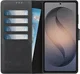 Rosso Deluxe Samsung Galaxy S26 Ultra Hoesje Echt Leer Book Case Zwart afbeelding 1