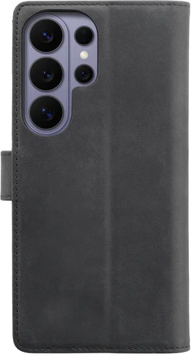 Rosso Deluxe Samsung Galaxy S26 Ultra Hoesje Echt Leer Book Case Zwart afbeelding 14