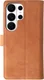 Rosso Deluxe Samsung Galaxy S26 Ultra Hoesje Echt Leer Book Case Bruin afbeelding 11