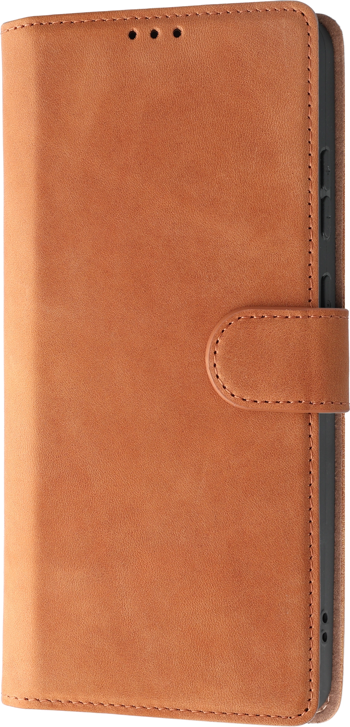 Rosso Deluxe Samsung Galaxy S26 Ultra Hoesje Echt Leer Book Case Bruin afbeelding 15