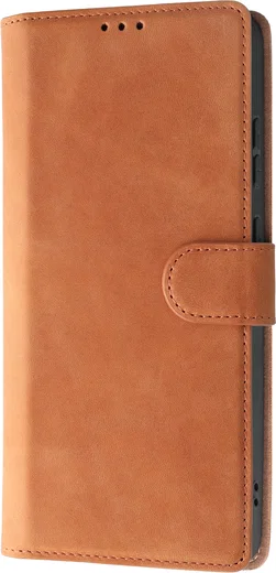 Rosso Deluxe Samsung Galaxy S26 Ultra Hoesje Echt Leer Book Case Bruin afbeelding 15
