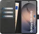 Rosso Elite Samsung S26 Ultra Hoesje met MagSafe Book Case Echt Leer Zwart afbeelding 2