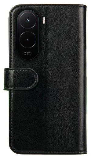 Rosso Element Xiaomi Poco M7 4G Hoesje Book Case Wallet Zwart afbeelding 2