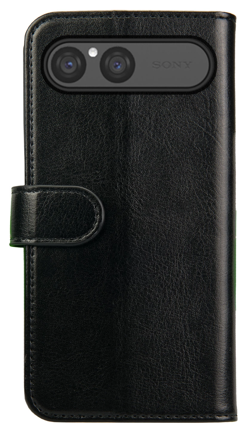 Rosso Element Sony Xperia 10 VII Hoesje Book Case Wallet Zwart afbeelding 2