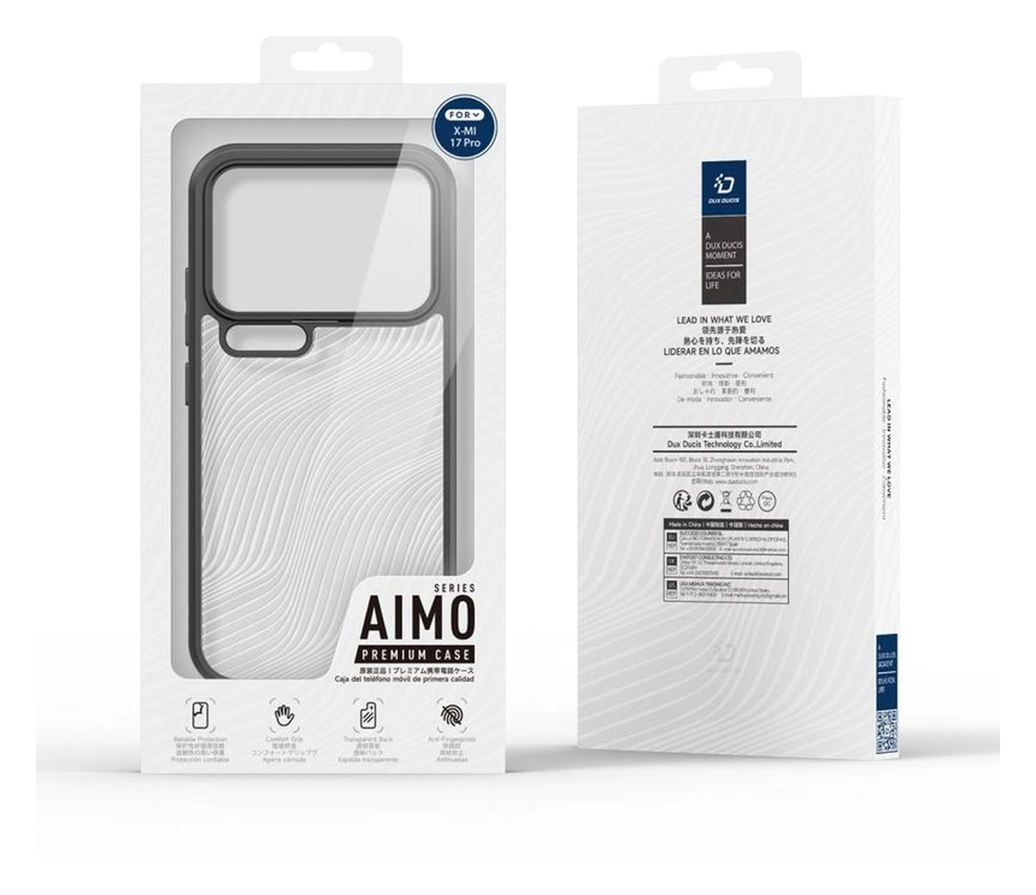 Dux Ducis Aimo Xiaomi 17 Pro Hoesje Back Cover Zwart afbeelding 8