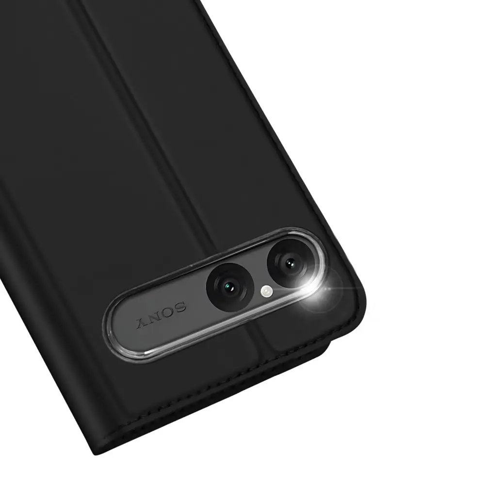 Dux Ducis Skin Pro Sony Xperia 10 VII Hoesje Portemonnee Book Case Zwart afbeelding 6