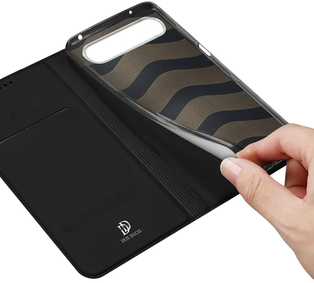 Dux Ducis Skin Pro Sony Xperia 10 VII Hoesje Portemonnee Book Case Zwart afbeelding 10
