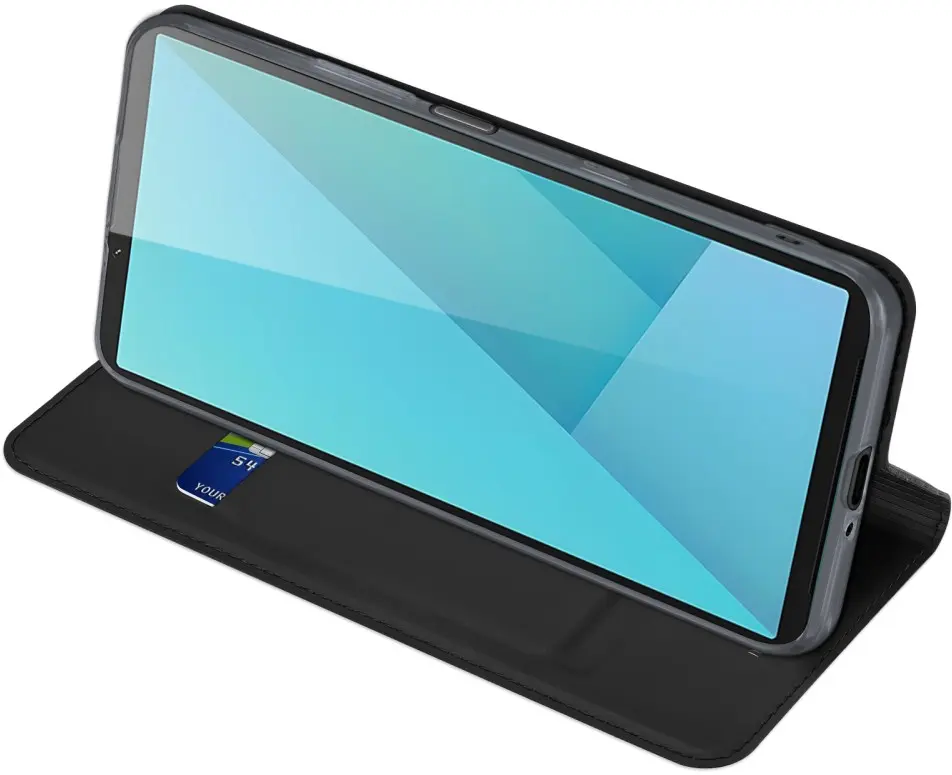 Dux Ducis Skin Pro Sony Xperia 10 VII Hoesje Portemonnee Book Case Zwart afbeelding 8
