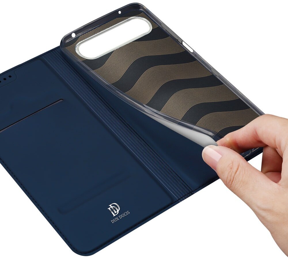 Dux Ducis Skin Pro Sony Xperia 10 VII Hoesje Portemonnee Book Case Blauw afbeelding 4