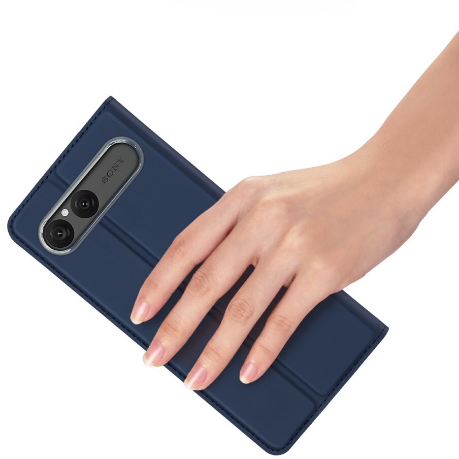 Dux Ducis Skin Pro Sony Xperia 10 VII Hoesje Portemonnee Book Case Blauw afbeelding 8