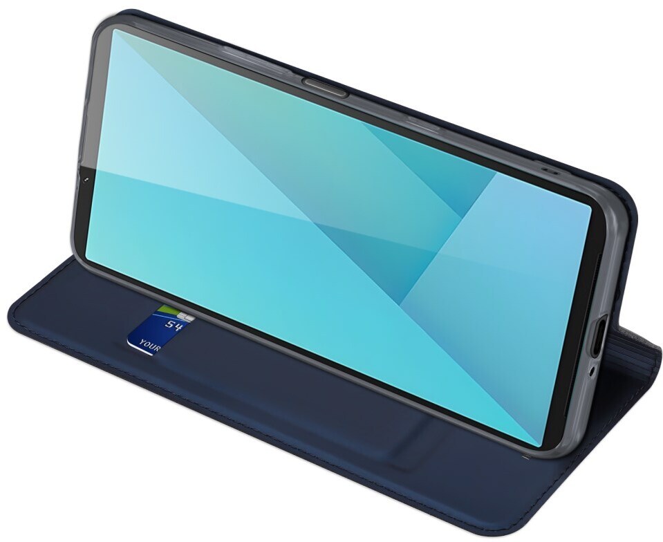 Dux Ducis Skin Pro Sony Xperia 10 VII Hoesje Portemonnee Book Case Blauw afbeelding 6