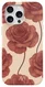 AVY Apple iPhone 15 Pro Max MagSafe Hoesje met Koord (32CM) Botanique Roses afbeelding 12