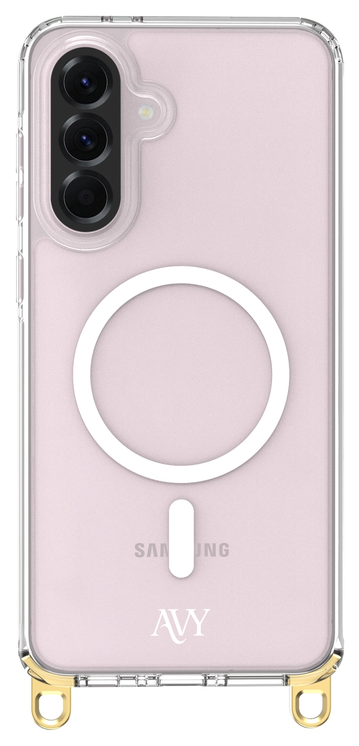 AVY Samsung Galaxy A56 / A36 Hoesje met Koord & MagSafe 30CM Aurum Lien afbeelding 10