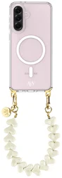AVY Samsung Galaxy A56 / A36 Hoesje met Koord & MagSafe 30CM Cupid Beige afbeelding