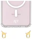 AVY Samsung Galaxy A56 / A36 Hoesje met Koord & MagSafe 30CM Cupid Clear Pink afbeelding 13
