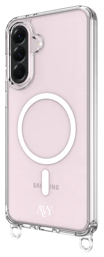 AVY Samsung Galaxy A56 / A36 Hoesje met Koord & MagSafe 30CM Cupid Clear Pink afbeelding 19