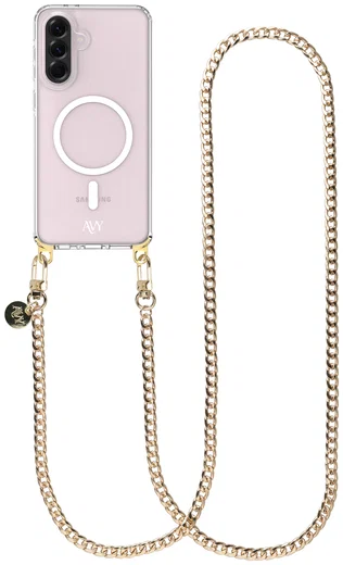 AVY Samsung Galaxy A56 / A36 Hoesje met Koord & MagSafe 120CM Aurum Lien Long afbeelding 1