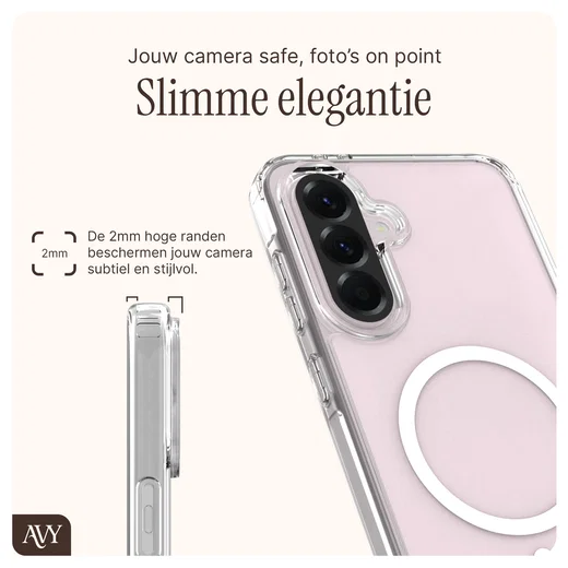 AVY Samsung Galaxy A56 / A36 Hoesje met Koord & MagSafe 120CM Aurum Lien Long afbeelding 4