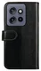 Rosso Element Motorola Edge 60 Neo Hoesje Book Case Wallet Zwart afbeelding 2