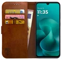 Rosso Element Motorola Moto G06 Hoesje Book Case Wallet Bruin