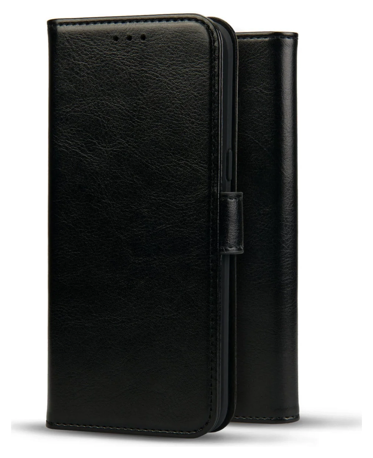Rosso Element Motorola G06 Power Hoesje Book Case Wallet Zwart afbeelding 7
