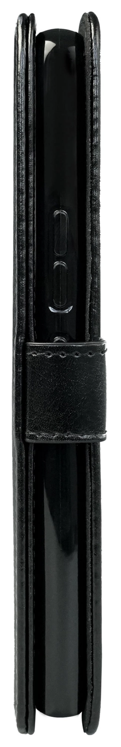 Rosso Element Motorola G06 Power Hoesje Book Case Wallet Zwart afbeelding 8