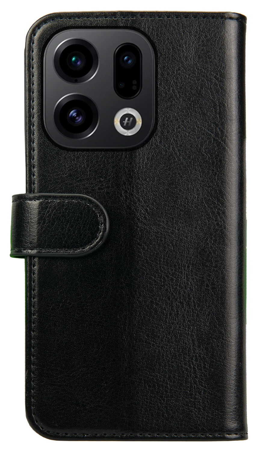 Rosso Element Oppo Find X9 Pro Hoesje Book Case Wallet Zwart afbeelding 2