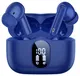 SBG Draadloze Oordopjes Noise Cancelling Bluetooth met Display Donker Blauw