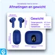 SBG Draadloze Oordopjes Noise Cancelling Bluetooth met Display Donker Blauw afbeelding 8