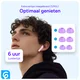 SBG Draadloze Oordopjes Noise Cancelling Bluetooth met Display Paars afbeelding 7