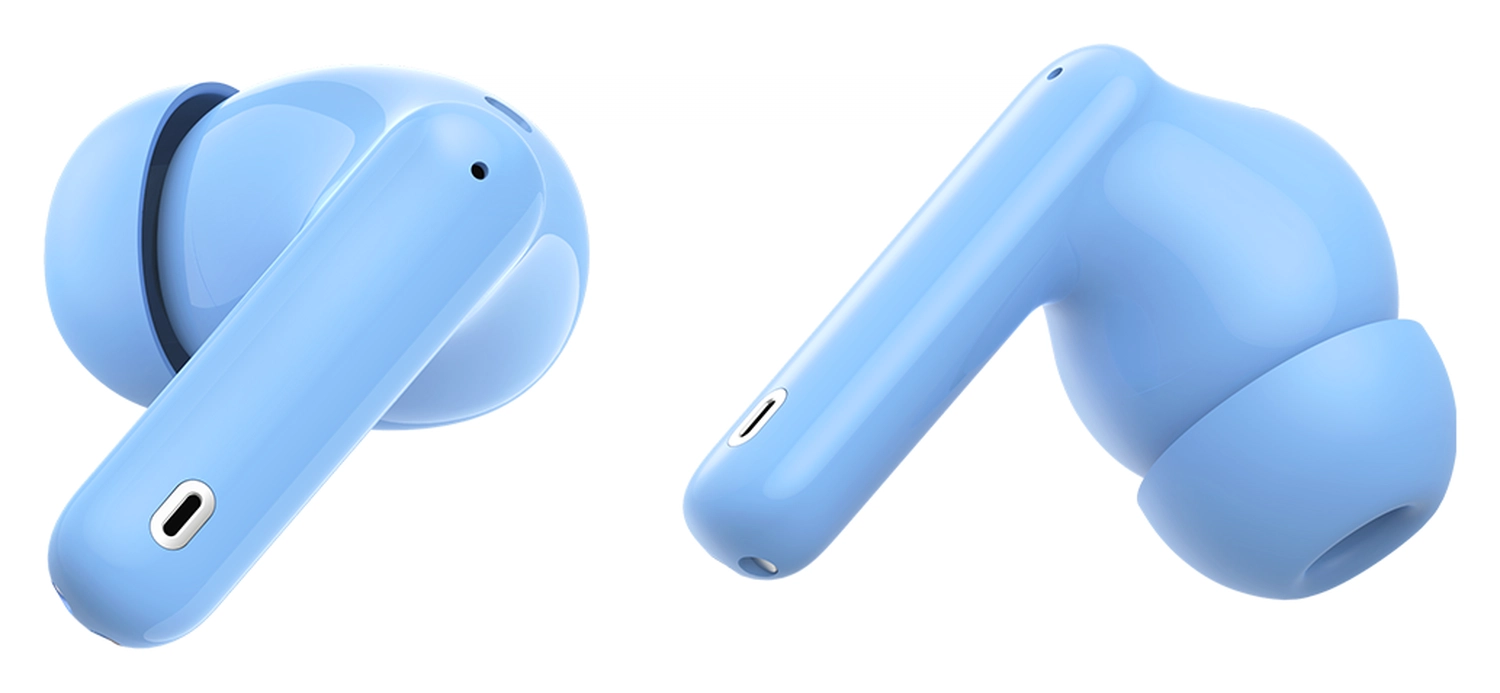 SBG Draadloze Oordopjes Noise Cancelling Bluetooth met Display Licht Blauw afbeelding 10