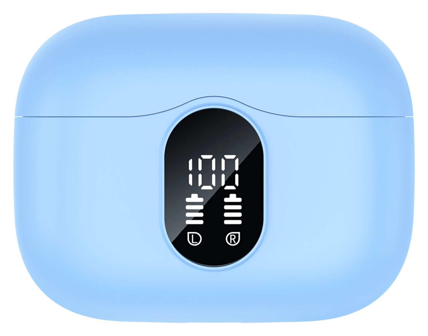 SBG Draadloze Oordopjes Noise Cancelling Bluetooth met Display Licht Blauw afbeelding 13