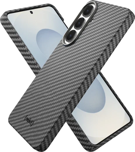 NEKIT Fiber Samsung Galaxy S26 Plus Hoesje MagSafe / Qi2 Kevlar Dun Zwart afbeelding 16