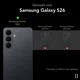 NEKIT Fiber Samsung Galaxy S26 Hoesje MagSafe / Qi2 Kevlar Back Cover Dun Zwart afbeelding 3