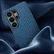 NEKIT Fiber Samsung Galaxy S26 Ultra Hoesje MagSafe / Qi2 Kevlar Dun Blauw afbeelding 18