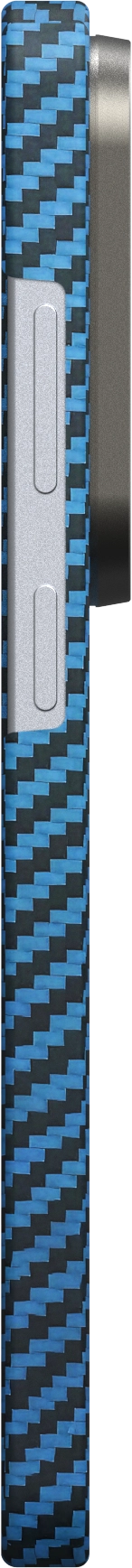 NEKIT Fiber Samsung Galaxy S26 Ultra Hoesje MagSafe / Qi2 Kevlar Dun Blauw afbeelding 17