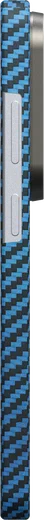 NEKIT Fiber Samsung Galaxy S26 Ultra Hoesje MagSafe / Qi2 Kevlar Dun Blauw afbeelding 17