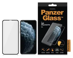 PanzerGlass iPhone 11 Pro / XS / X Screen Protector Case Friendly Zwart afbeelding